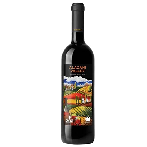 Georgischer Wein, Alazani Valley Edition 202 Rotwein Lieblich 2016, Chateau Nekresi, Wein aus Georgien von Chateau Nekresi