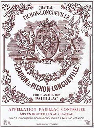 Chateau Pichon Longueville Baron Demi 0,375 l Pauillac - 2018 von Château Pichon Baron