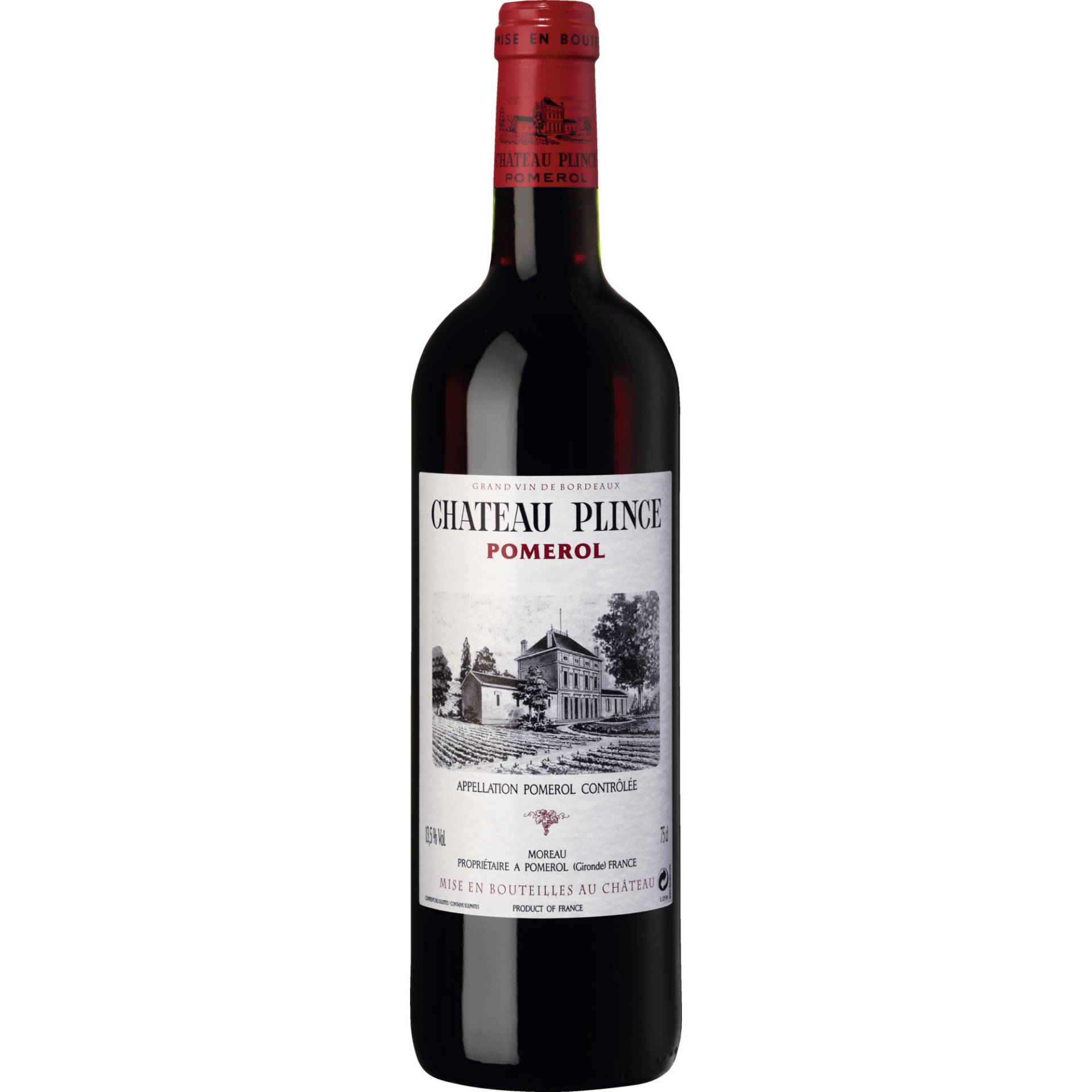 Château Plince, Pomerol AOP, Bordeaux, 2017, Rotwein Château Plince, Pomerol AOP, Bordeaux, 2017, Rotwein von Château Plince, 33500 Libourne, France