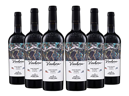 Chateau Purcari | VINOHORA Rara Neagra, Malbec – Rotwein trocken aus der Republik Moldau | Weinpaket 6 x 0.75 L Chateau Purcari | VINOHORA Rara Neagra, Malbec – Rotwein trocken aus der Republik Moldau | Weinpaket 6 x 0.75 L von Chateau Purcari