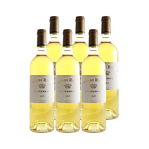 Château Rieussec Les carmes de Rieussec Weißwein 2015 - g.U. Sauternes süßer - Bordeaux Frankreich - Rebsorte Sauvignon Blanc, Sémillon, Muscadelle - 6x75cl von Generisch