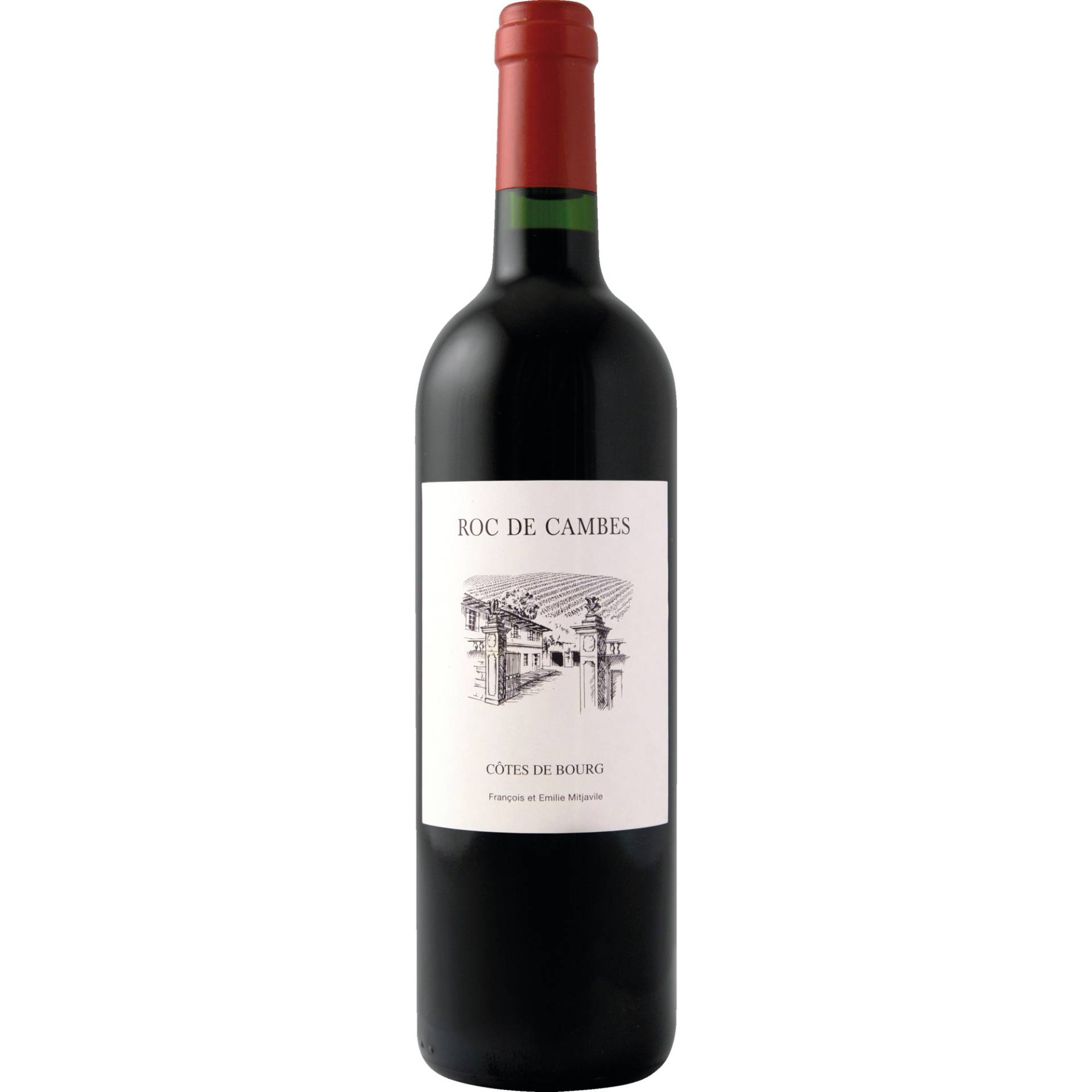 Roc des Cambes, Côtes de Bourg AOP, Bordeaux, 2020, Rotwein Roc des Cambes, Côtes de Bourg AOP, Bordeaux, 2020, Rotwein von Château Roc des Cambes, 33710 Bourg-sur-Gironde, France