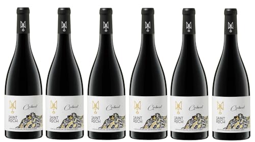 6x 0,75l - 2021er - Château Saint-Roch - Corbarol - Rouge - Côtes du Roussillon A.O.P. - Frankreich - Rotwein trocken 6x 0,75l - 2021er - Château Saint-Roch - Corbarol - Rouge - Côtes du Roussillon A.O.P. - Frankreich - Rotwein trocken von Château Saint-Roch