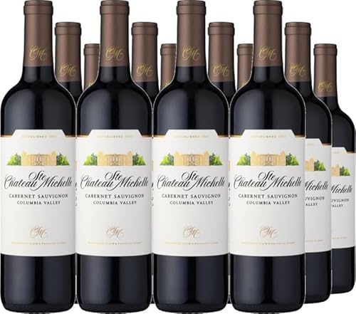 Château Ste. Michelle 12er Vorteilspaket Chateau Ste. Michelle Columbia Valley Cabernet Sauvignon 2019 (12 x 0.75 l) von Château Ste. Michelle