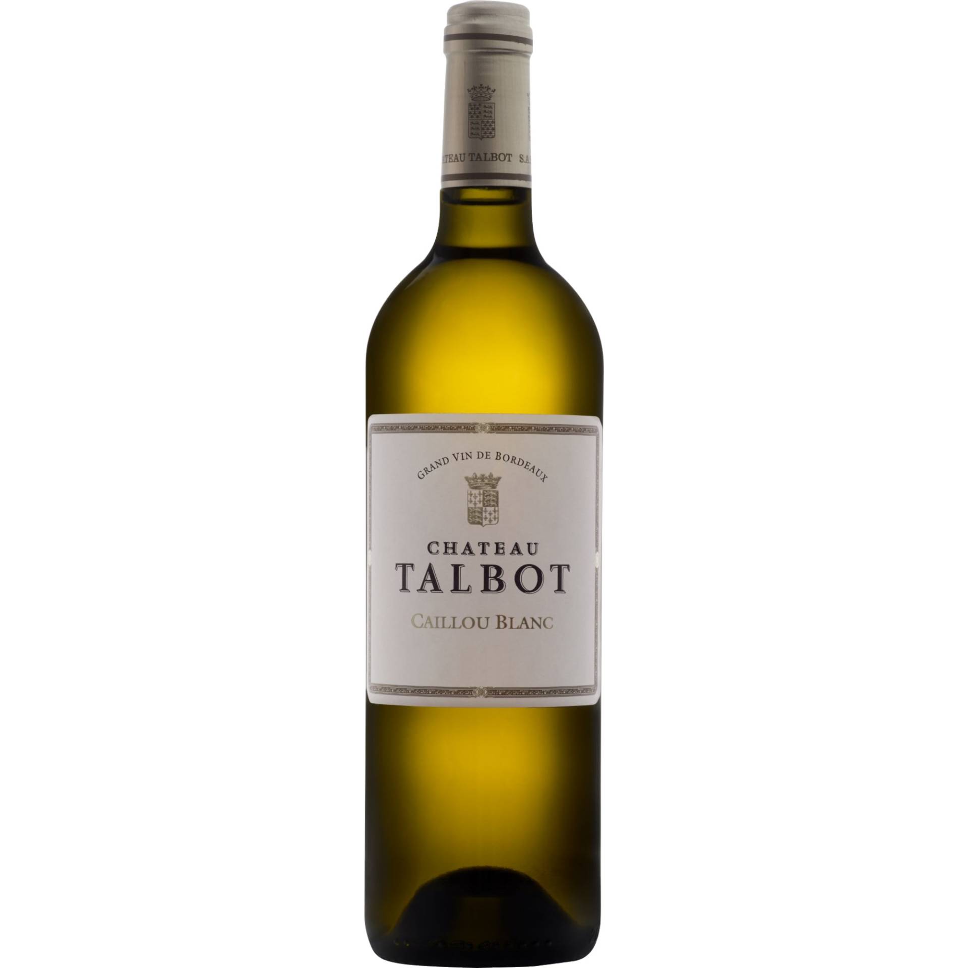 Caillou Blanc de Talbot, Bordeaux AOP, Bordeaux, 2020, Weißwein Caillou Blanc de Talbot, Bordeaux AOP, Bordeaux, 2020, Weißwein von Château Talbot, -33250 Saint-Julien-Beychevelle