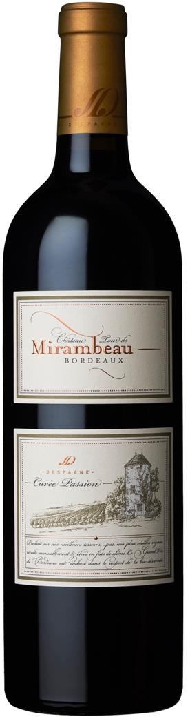 2018 Cuvée Passion Bordeaux Rouge von Tour de Mirambeau Despagne