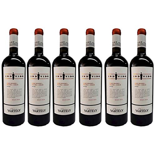 6xIndivido Rotwein RARA Neagra Malbec Syrah von Chateau Vartely Jahrgang 2014 aus Moldawien 13,20 EUR/l von Chateau Vartely