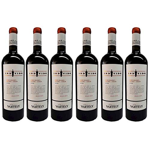 6xIndivido Rotwein RARA Neagra Malbec Syrah von Chateau Vartely Jahrgang 2014 aus Moldawien 13,20 EUR/l von Chateau Vartely