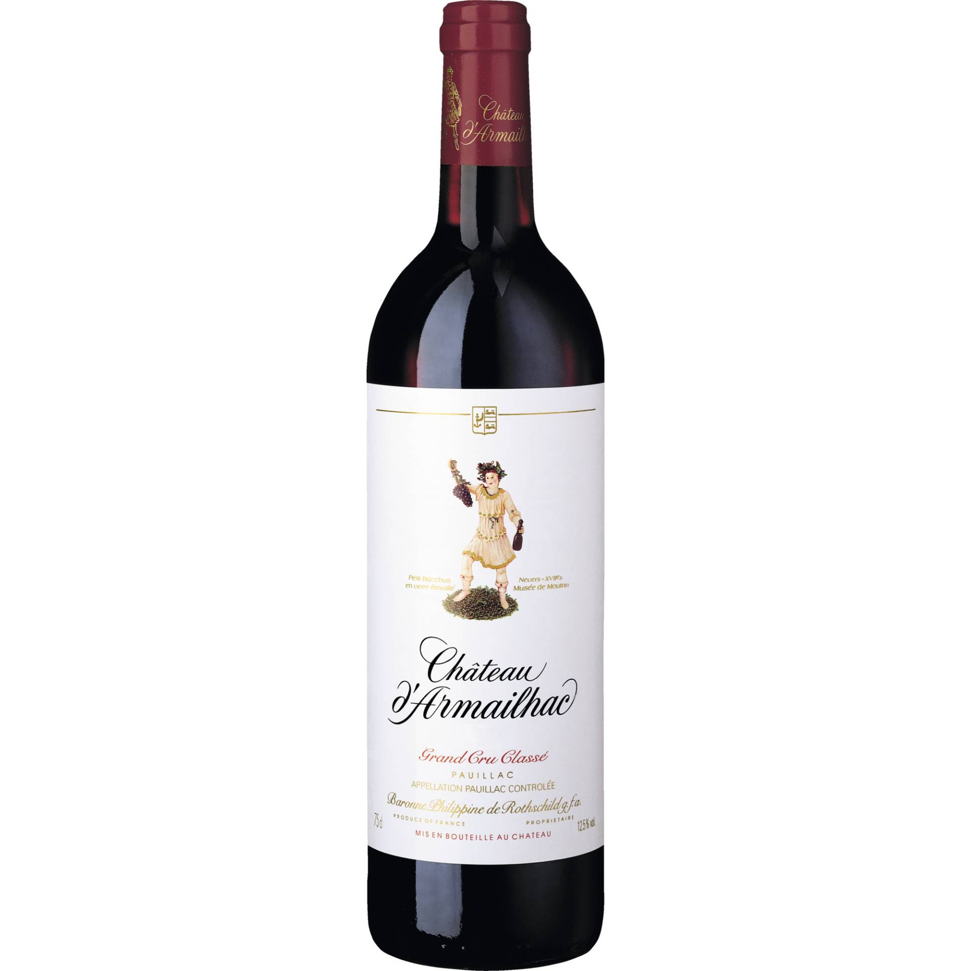 Château d'Armailhac, Pauillac AOP, 5ème Cru Classé, Bordeaux, 2022, Rotwein Château d'Armailhac, Pauillac AOP, 5ème Cru Classé, Bordeaux, 2022, Rotwein von Château d'Armailhac, Pauillac, France