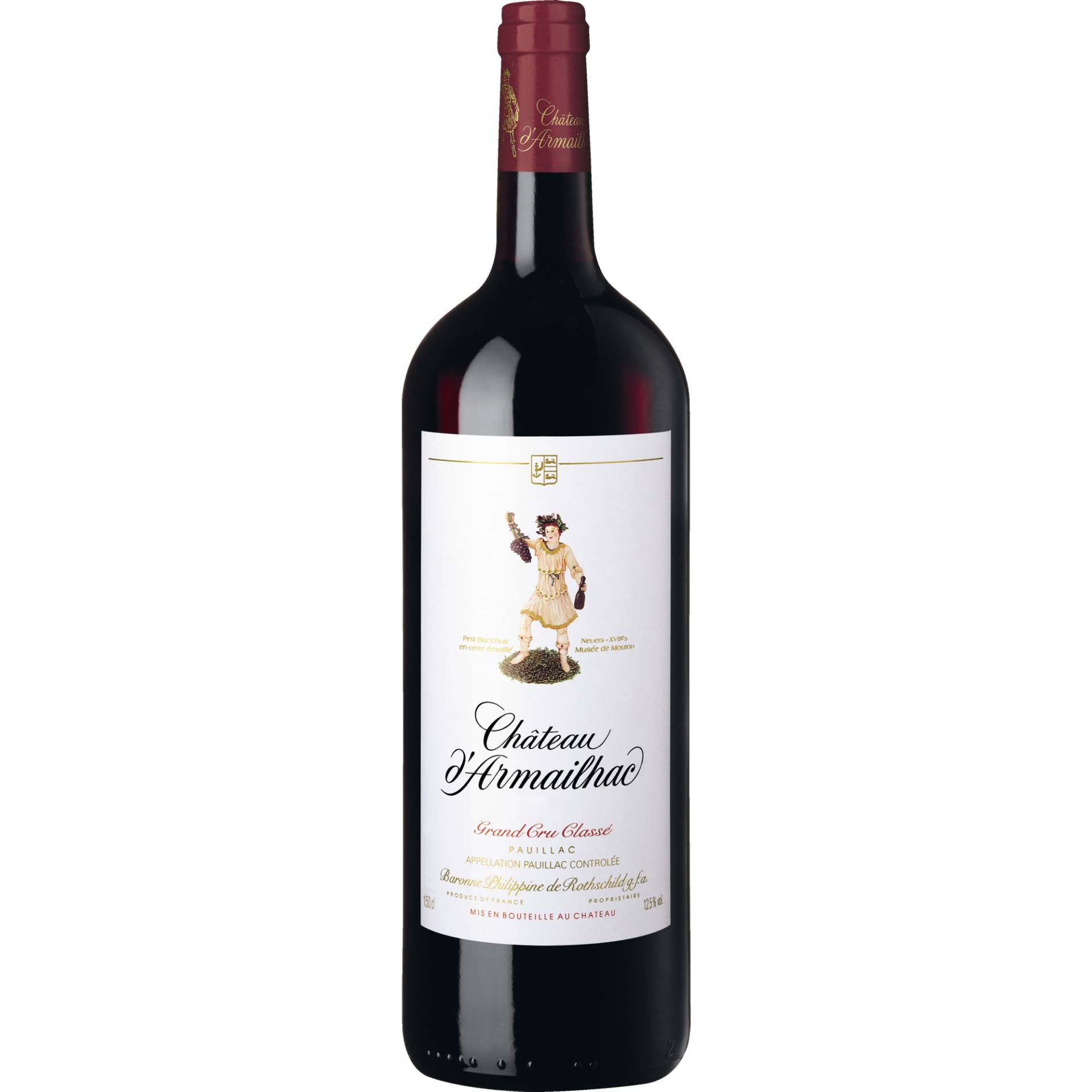 Château d'Armailhac, Pauillac AOP, 5ème Cru Classé, Magnum, Bordeaux, 2021, Rotwein Château d'Armailhac, Pauillac AOP, 5ème Cru Classé, Magnum, Bordeaux, 2021, Rotwein von Château d'Armailhac, Pauillac, France