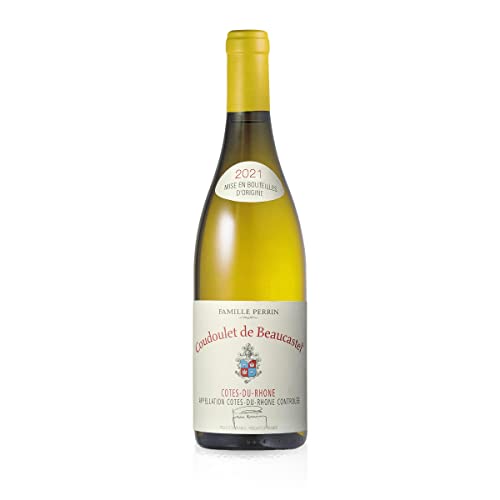 Coudoulet de Beaucastel Bio Blanc 2021 Côtes du Rhône Weißwein trocken - Famille Perrin (1x0,75L) von Château de Beaucastel
