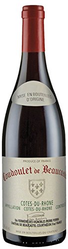 Coudoulet de Beaucastel Cotes du Rhone Rouge AOC 2021 von Château de Beaucastel (1x0,75l), trockener Rotwein von der Rhône von Château de Beaucastel