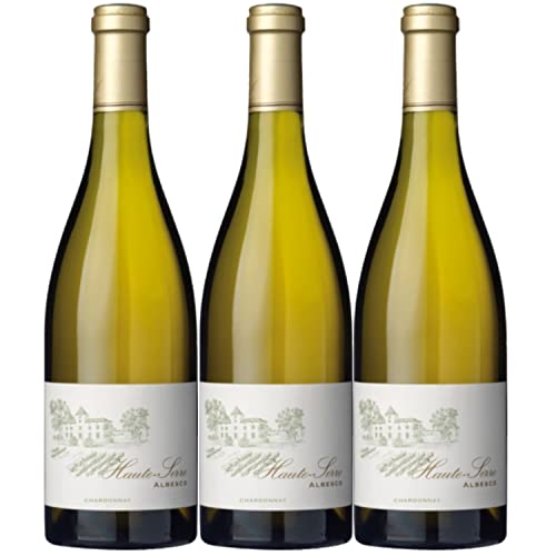 Haute-Serre Albesco Chardonnay Côtes du Lot Weißwein veganer Wein trocken IGP Frankreich (3 Flaschen) von Château de Haute-Serre