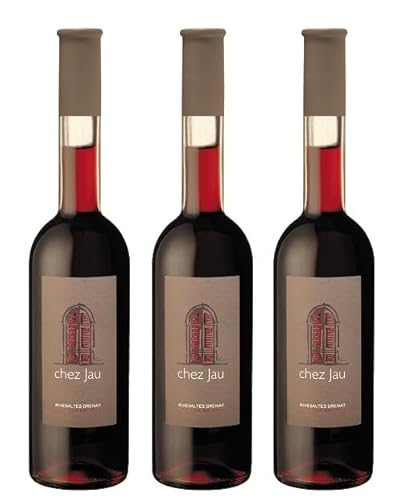 3x 0,5l - 2023er - Château de Jau - Rivesates Grenat A.O.P. - Vin doux naturel - Frankreich - Likörwein süß 3x 0,5l - 2023er - Château de Jau - Rivesates Grenat A.O.P. - Vin doux naturel - Frankreich - Likörwein süß von Château de Jau