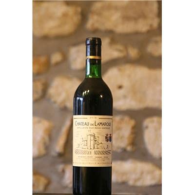 Rotwein, Chateau de Lamarque 1970 von Domaine du Pech
