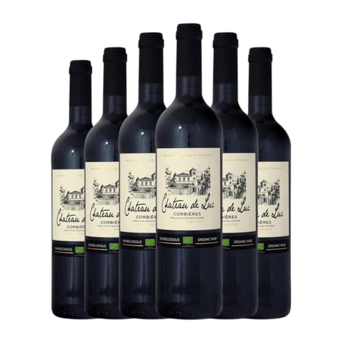Château de Luc. Cuvée Tradition Corbières 75 cl Rotwein (Karton mit 6 Flaschen von 75 cl) von Château de Luc