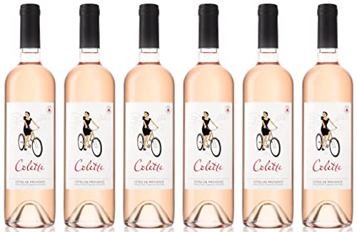 Rosé-Wein „Colette“, trocken, 2022 6-er Set, Côte de Provence AOP, „La Belle Collection“, Frankreich, 0,75 L * 6 Flaschen, 12,5% Vol. von Château de Saint-Martin
