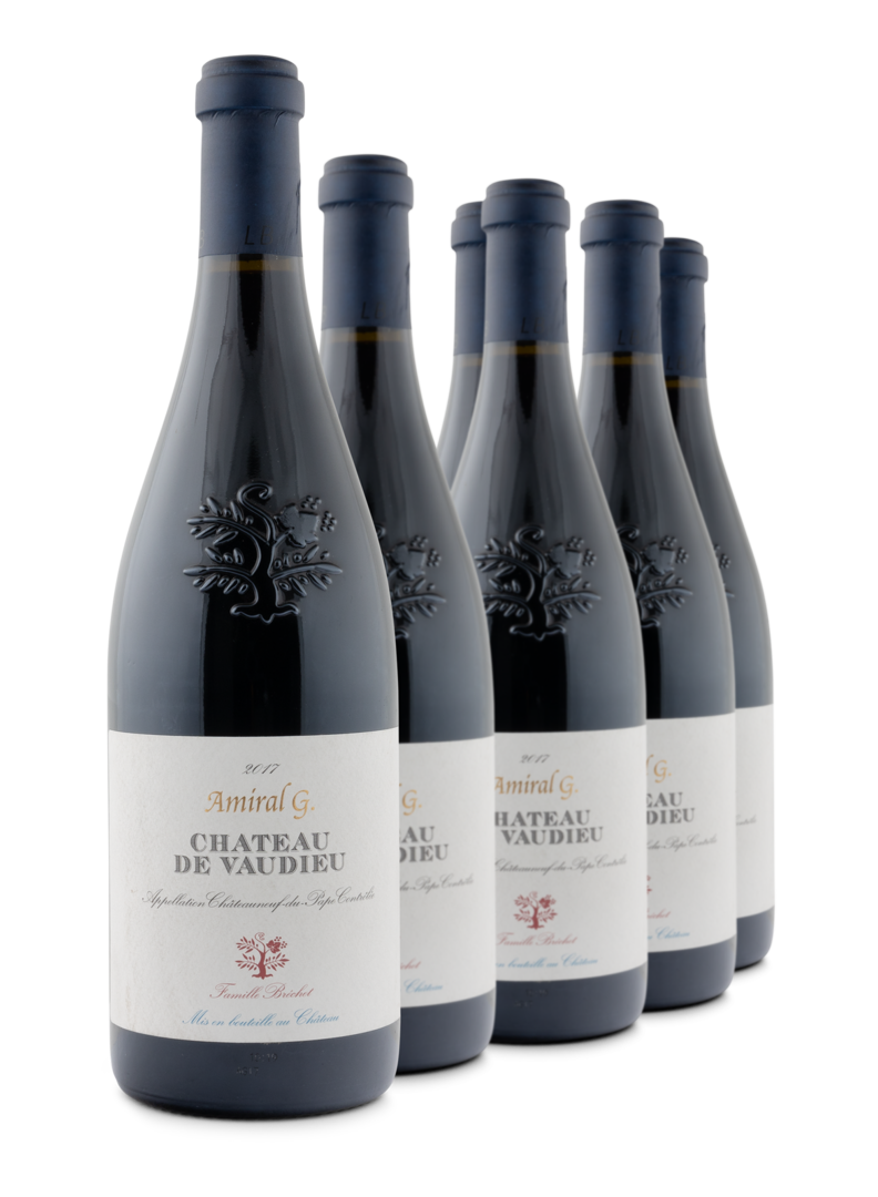 2017 Châteauneuf-du-Pape Rouge AC "Amiral G." 2017 Châteauneuf-du-Pape Rouge AC "Amiral G." von Famille Brechet