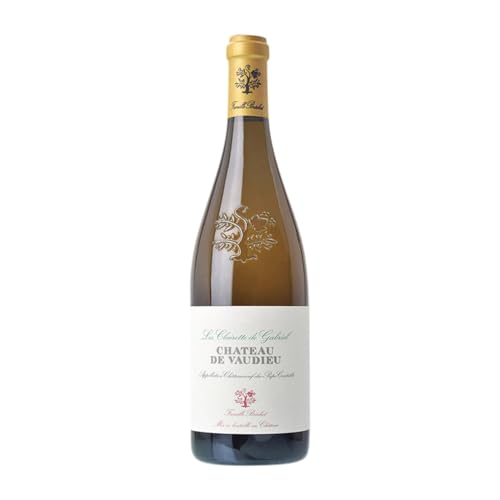 Château de Vaudieu Les Clairette de Gabriel Clairette Blanche Châteauneuf-du-Pape Alterung 75 cl Weißwein Château de Vaudieu Les Clairette de Gabriel Clairette Blanche Châteauneuf-du-Pape Alterung 75 cl Weißwein von Château de Vaudieu