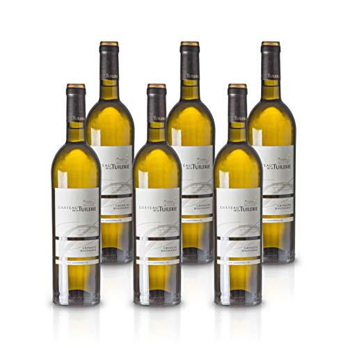 2017 Château de la Tuilerie Blanc- Weißwein - Costières de Nîmes AOP (6 x 0.75 l) von Château de la Tuilerie