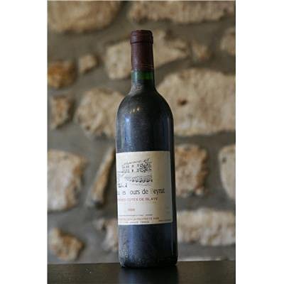 Rotwein, Chateau des Tours de Peyrat 1988 von Domaine du Pech