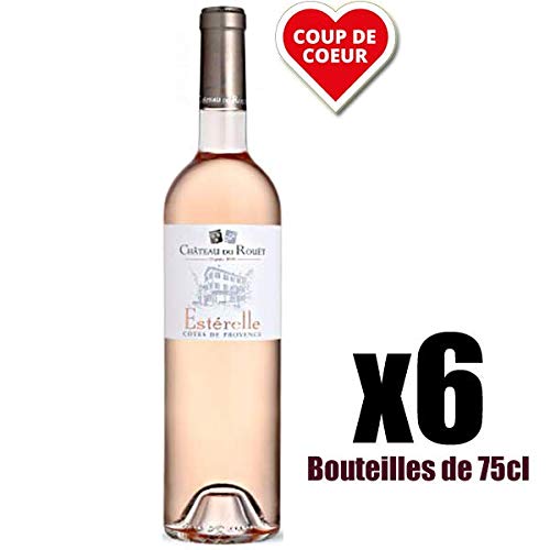 X6 Côtes de Provence"Cuvée Esterelle" 2018 75 cl Château du Rouet AOC Provence Rosé Rosewein von Château du Rouet