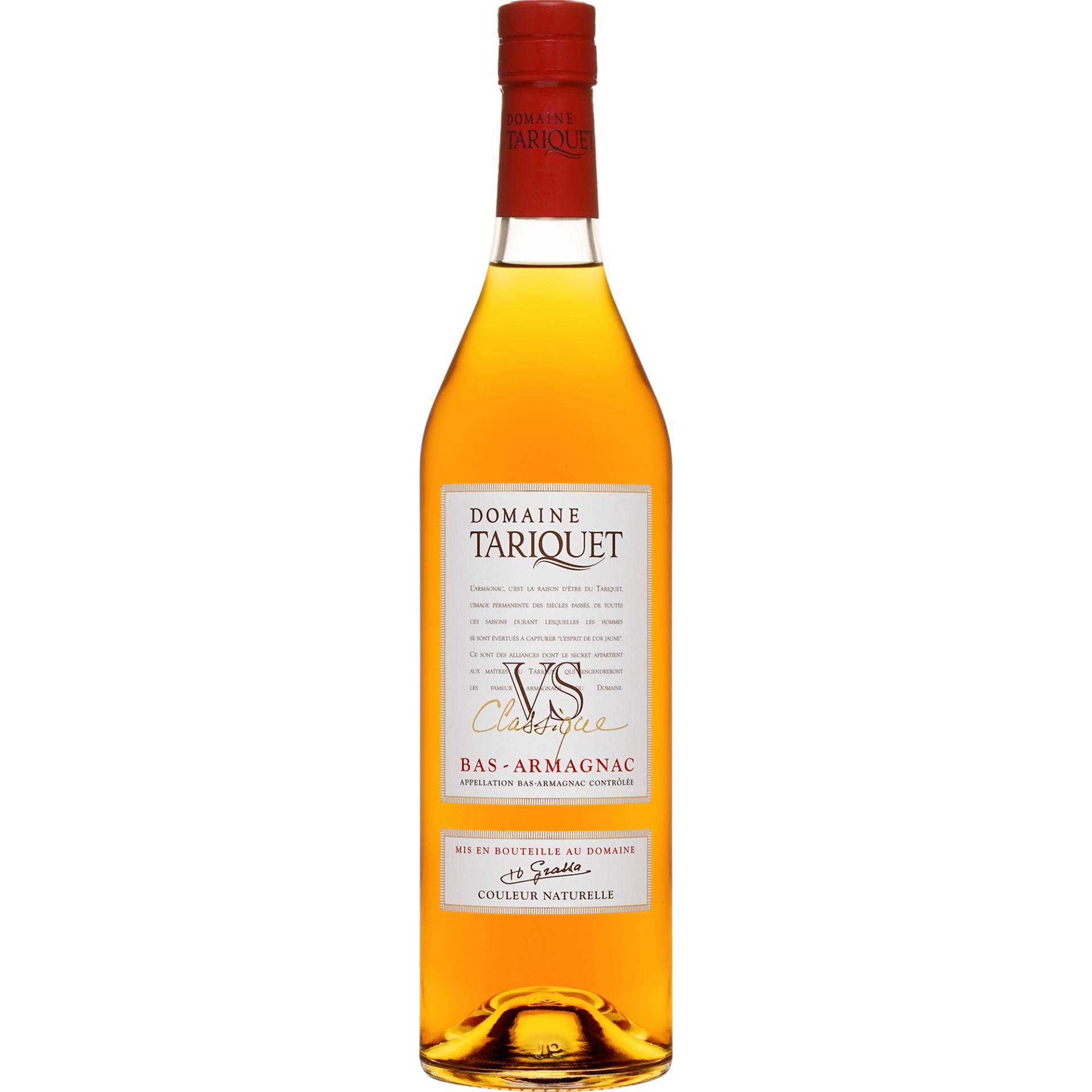 Armagnac Domaine Tariquet VS Classique, Armagnac AC, 0,7 L, 40% Vol, Südwestfrankreich, Spirituosen von Château du Tariquet P. Grassa Fille & Fils, 32800 Eauze, Gers