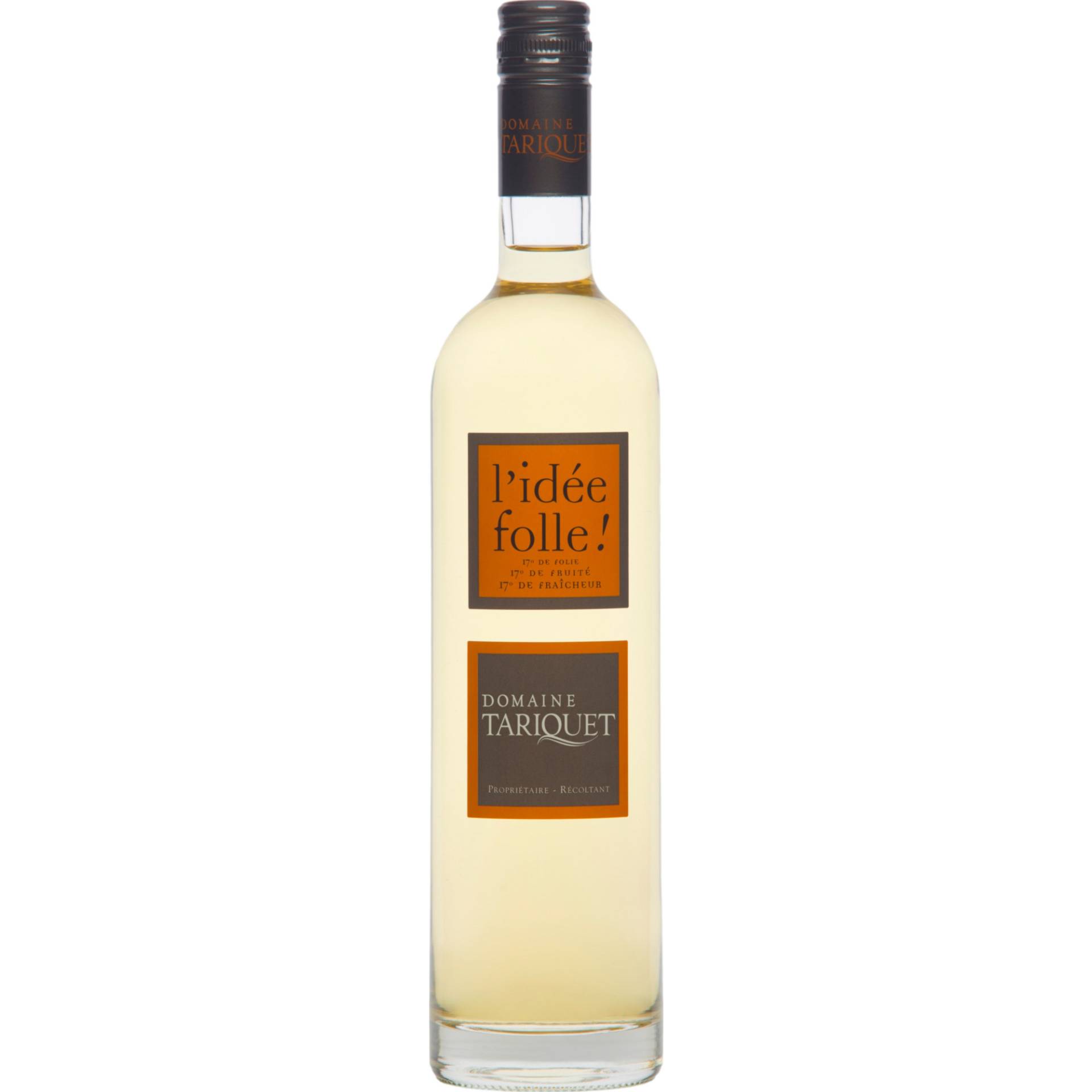 Domaine Tariquet l'idée folle, Likörwein, 0,75 L, 17% Vol., Südwestfrankreich, Spirituosen Domaine Tariquet l'idée folle, Likörwein, 0,75 L, 17% Vol., Südwestfrankreich, Spirituosen von Château du Tariquet P. Grassa Fille & Fils, 32800 Eauze, Gers