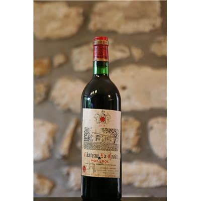 Rotwein, Chateau la Croix 1978 von Domaine du Pech