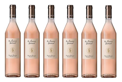 6x 0,75l - 2022er - Château la Tour l'Evêque - La Source Gabriel - Sélection Régine Sumeire - Rosé - Côteaux-d'Aix-en-Provence A.O.P. - Frankreich - Roséwein trocken 6x 0,75l - 2022er - Château la Tour l'Evêque - La Source Gabriel - Sélection Régine Sumeire - Rosé - Côteaux-d'Aix-en-Provence A.O.P. - Frankreich - Roséwein trocken von Château la Tour l'Evêque