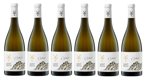 6x 0,75l - Château Saint-Roch - Corbarol - Blanc - Côtes du Roussillon A.O.P. - Frankreich - Weißwein trocken von Châteu Saint-Roch
