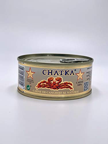 Chatka - Russische Königskrabbe - Ideal für die Zubereitung der besten Tapas -100% Fleisch 110gr von Chatka