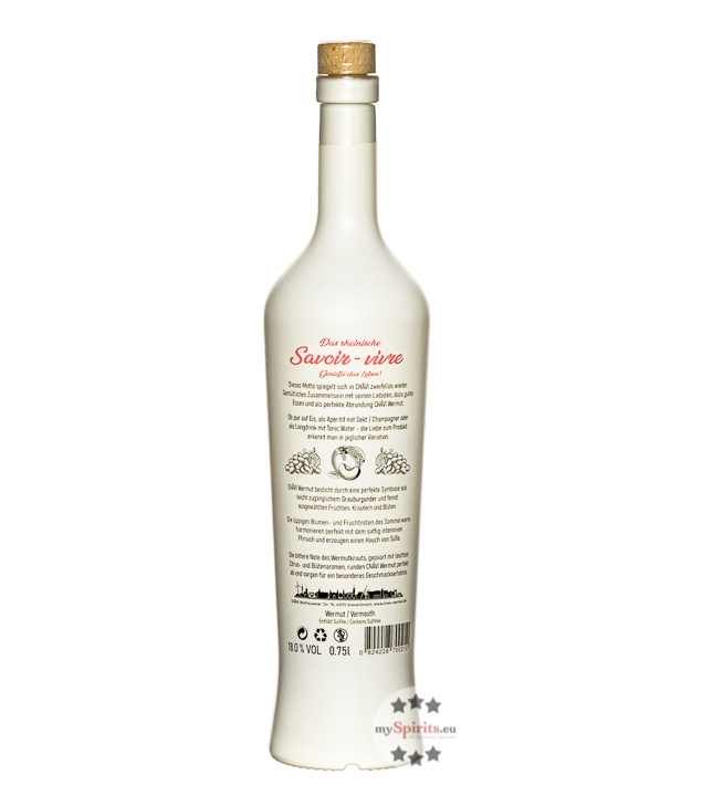 CHÂVI German Vermouth White (18 % vol, 0,75 Liter) von CHÂVI