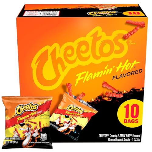 Cheetos Crunchy Flaming Hot, 28 ml, 10 Stück von Cheetos
