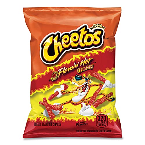 Cheetos Flamin' Hot Crunchy Cheese Flavored Snacks aus den USA von Cheetos