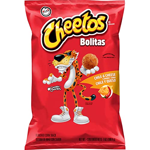 Cheetos Puffs Bolitas Chile & Cheese, 200 ml Beutel von Cheetos