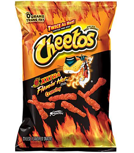 B087LV4N6T - Cheetos Xxtra Flamin' Hot Crunchy – 57 ml (15 Stück) B087LV4N6T - Cheetos Xxtra Flamin' Hot Crunchy – 57 ml (15 Stück) von Cheetos