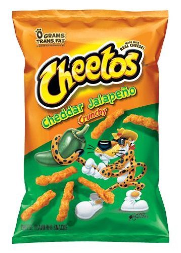 Cheetos cheddar Jalapeno 4 x 2oz / 56.7g bags von Cheetos