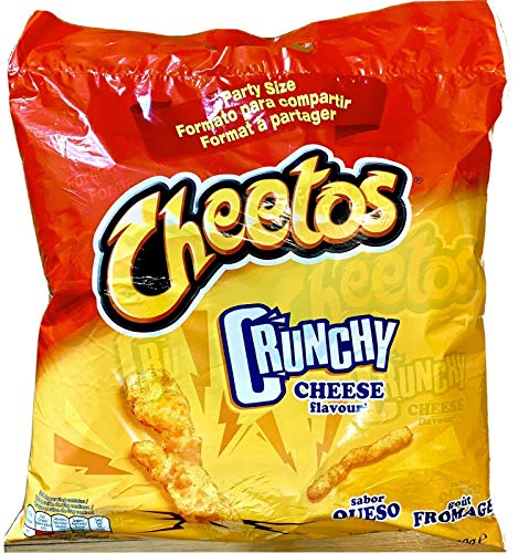 Walkers Cheetos Crunchy Cheese Crisps Fried Corn Snacks Chips 400g 2er Pack Walkers Cheetos Crunchy Cheese Crisps Fried Corn Snacks Chips 400g 2er Pack von Cheetos
