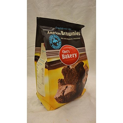 Chef's Bakery Backmischung 'American Brownies', 800g (amerikanische Brownies) von Chef's Bakery