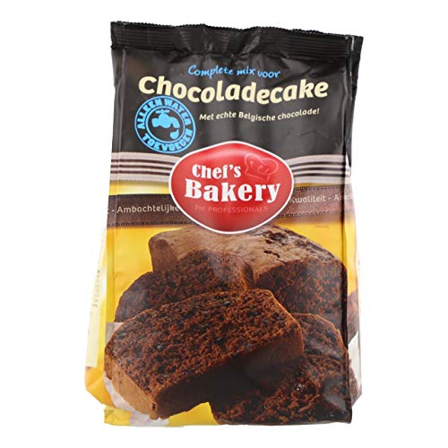 Chef's Bakery Mix für Schokoladenkuchen - Beutel 1 Kilo von Chef's Bakery