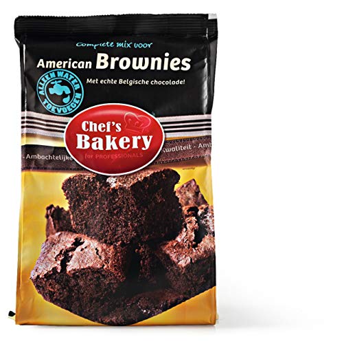 Chef's Bakery Mix für amerikanische Brownies - Beutel 800 Gramm von Chef's Bakery