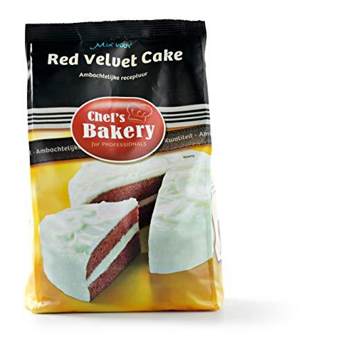 Chef's Bakery Mix für roten Samtkuchen - Beutel 1 Kilo von Chef's Bakery