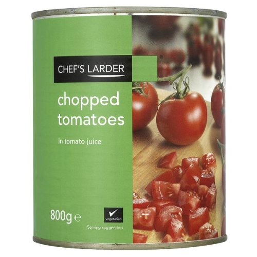 Chef's Larder Chopped Tomatoes in Tomato Juice 800g von Chefs Larder