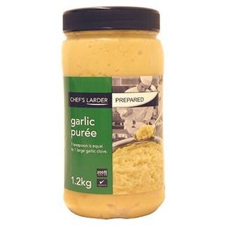 Chef's Larder Garlic Puree 1.2kg x Case of 4 von Chefs Larder