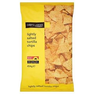 Chef's Larder Lightly Salted Tortilla Chips 454g x Case of 6 Chef's Larder Lightly Salted Tortilla Chips 454g x Case of 6 von Chefs Larder