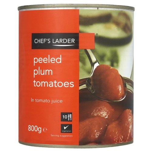 Chef's Larder Peeled Plum Tomatoes in Tomato Juice 800g von Chefs Larder