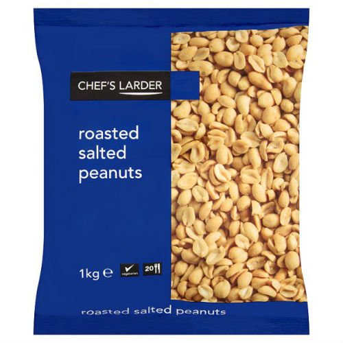 Chef's Larder Roasted Salted Peanuts 1kg von Chefs Larder