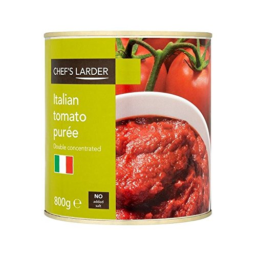 Larder Italienische Tomatenpüree Küchenchef Doppel 800G Konzentriert von Chefs Larder