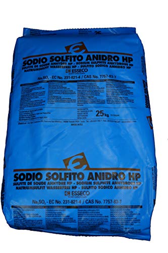 25kg Natriumsulfit, Lebensmittelqualität E221 25kg Natriumsulfit, Lebensmittelqualität E221 von Chemdiscount